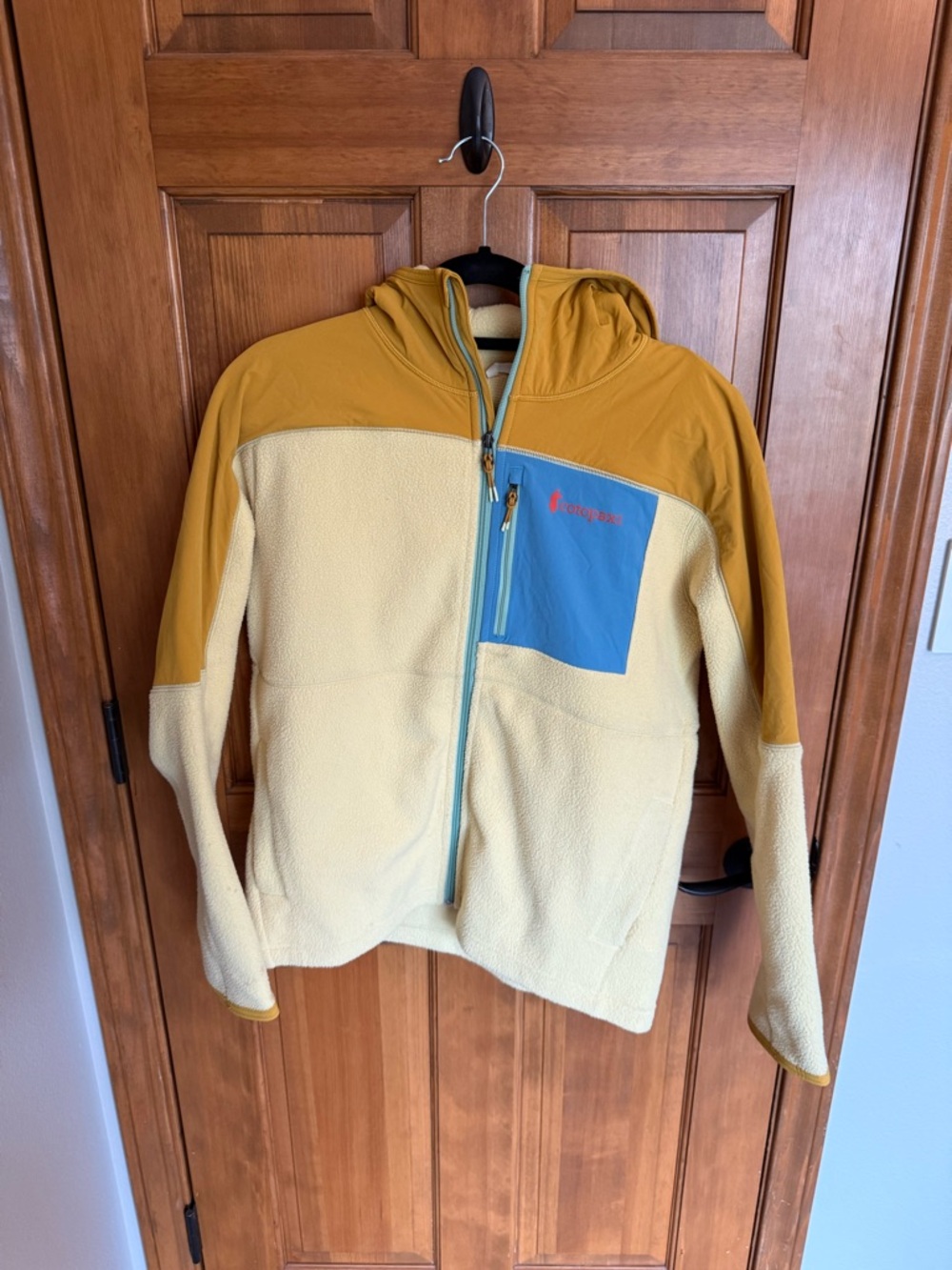 Abrazo Hooded Full Zip Fleece Jacket size L